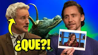 LO SORPRENDIERON !! 😳 Tom Hiddleston y el cast de LOKI - 😆 MOMENTOS DIVERTIDOS