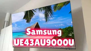 Телевизор Samsung UE43AU9000U ОБЗОР