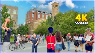 【4K】𝐖𝐀𝐋𝐊 ➜ ☘️ 𝐌𝐀𝐍𝐇𝐀𝐓𝐓𝐀𝐍 🇺🇸 Washington Square Park 🇺🇸 4K video channel 𝐇𝐃𝐑 !