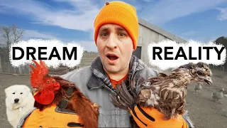 Farm Dreams vs Farm Reality (What It's Really Like to Start a Farm)