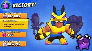 10 wins in Gem Grab CHALLENGE!!😁💎 Free Pin & Sprey!💪 - Brawl Stars