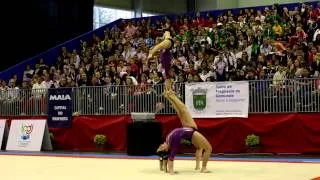 FIG Acro World Cup 2013 Maia - POR W3 Sen Balance - Leonor, Sonia and Marta