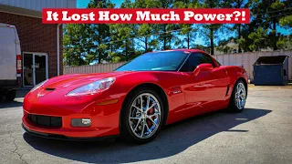 What It Takes to Tune a C6 Z06 on 91 Octane vs 93 Octane