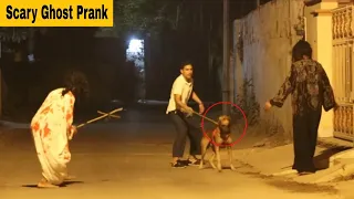 SCARY GHOST PRANK ON ( DOG ) | REWIND OF SCARY PRANKS |