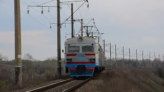 Электропоезд ЭР9Т-4009 ЭР9Т-4055 • № 6307 Нежин — Чернигов