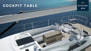 A Closer Look: Oyster 495 Cockpit Table | Oyster Yachts