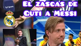 El real Madrid Guti le da un zascas a Messi