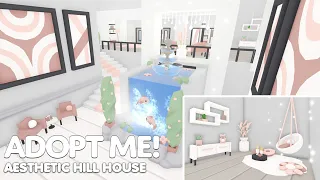 NEW Hillhouse Aesthetic design *SPEED BUILD* in Adopt me! #roblox #adoptme
