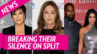 Kris Jenner and Caitlyn Jenner Break Their Silence on Kim Kardashian and Kanye West’s Divorce