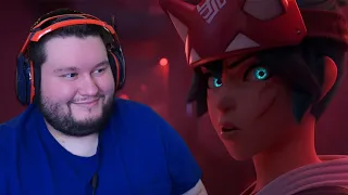 Flats reacts to the Kiriko Overwatch 2 cinematic