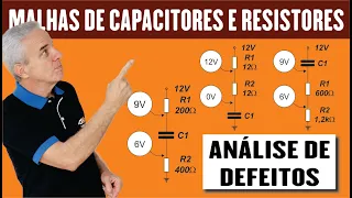 ANÁLISE DE DEFEITOS EM MALHAS COM RESISTORES E CAPACITORES