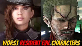 Top 10 Most ANNOYING Characters In Resident Evil!