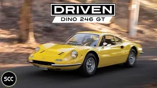 FERRARI 246 GT | 246GT DINO 1971 - Test drive in top gear - V6 Engine sound | SCC TV