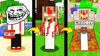 JAK TROLLOWAĆ BABCIĘ GRANNY W MINECRAFT! || MINECRAFT TROLL!