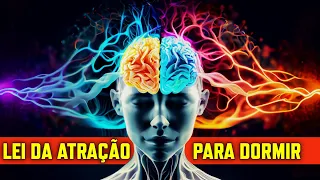 LEI DA ATRAÇÃO: IMAGINE, SINTA E ATRAIA O SEU MAIOR DESEJO | Meditação Para Manifestar Dormindo