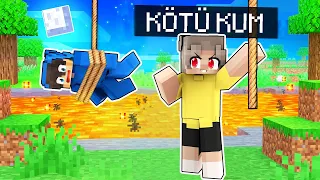 KÖTÜ Kum'a Dönüştüm! 😡 - Minecraft