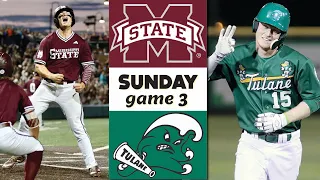 #9 Mississippi State vs Tulane (GREAT ENDING) Highlights | 2022 College Baseball Highlights