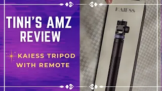 Simple Kaiess Tripod unboxing and review Go Pro and Phone