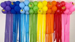 Very Easy Rainbow Theme Balloon Decoration