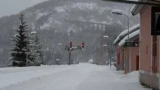 Déneigement ligne SNCF des Hirondelles Morez - Andelot