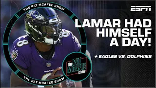 Lamar Jackson was AT HIS PEAK against the Lions! | The Pat McAfee Show