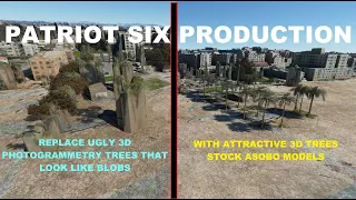 41 MSFS 2020 SDK TUTORIAL – Replace 3D Photogrammetry Trees (Blobs) with Attractive 3D Trees.
