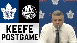 Sheldon Keefe Post Game | Toronto Maple Leafs vs New York Islanders - January 22, 2022