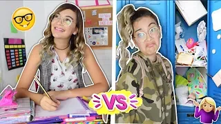 ¡PRIMER DÍA DE CLASES vs ÚLTIMO DÍA DE CLASES! La Escuela - Lulu99