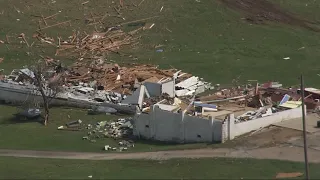 Chopper Video: Aftermath of deadly tornado in Ohatchee, Alabama