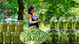 Different Pickle Recipes from Harvested Vegetables in Our Village - 1 Hour of best recipes