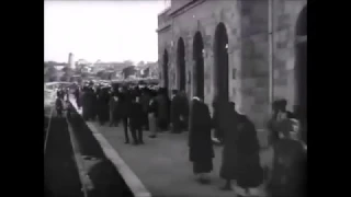 Departure of the Train from the Jerusalem Train Station, Palestine, 1897
