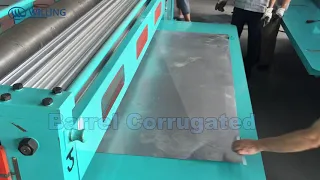 Barrel Corrugated Sheet Machine