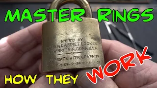 (1473) Corbin Master Ring Padlock And How They Work