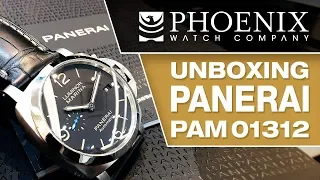 Unboxing Panerai Luminor Marina PAM01312