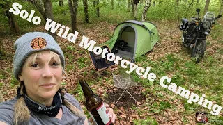 Solo Wild Motorcycle Camping, with Roger the Royal Enfield Himalayan.