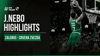 Josh Nebo highlights | Zalgiris - Crvena Zvezda | 2022.04.03