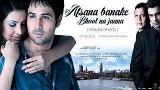 Afsana Banake Bhool Na Jaana Slowed Reverb - Emraan Hashmi - Dil Diya Hai