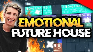 How To Make EMOTIONAL Future House - FL Studio 20 Tutorial + FREE FLP/ALS