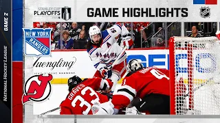 Rangers @ Devils; Game 2, 4/20 | NHL Playoffs 2023 | Stanley Cup Playoffs