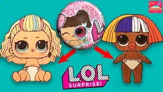 НОВЫЕ! Лол сюрприз Декодер СЕСТРИЧКИ 4 серия. Лол лил систерс Lol surprise lil sisters 4 Дом кукол