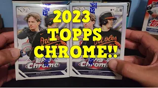 2023 Topps Chrome Retail Double Blaster Box Opening!