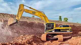New project construction of a double-track railway Sany SY500H  LiuGong952E HD&Caterpillar330ME EP.3