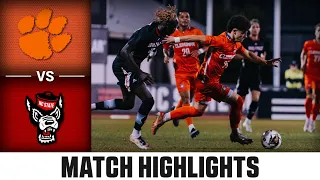 Clemson vs. NC State ACC Men's Soccer Highlights (2023)