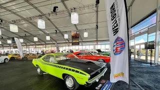 (Tim Wellborn) Mopar collection all I can say is WOW Mopar guru Wellborn 👍(mecum Kissimmee 2024)😎