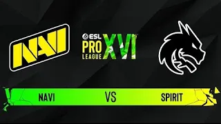 NaVi vs  Spirit || [Map 2-Dust2] - ESL Pro League (Season 16)- Group A