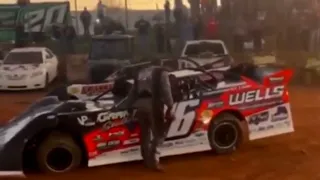 Chris Madden & Brandon Overton incident/altercation at Cherokee Speedway during the XR Series event.