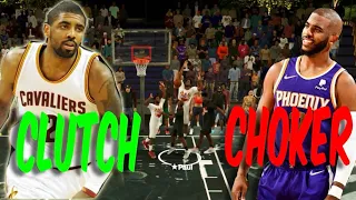 I put CLUTCH players against CHOKERS in 2k…