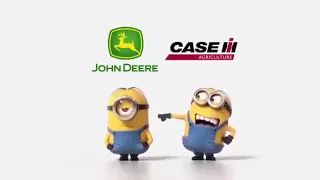 Миньоны John Deere или Case IH бренды тракторов
