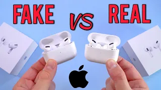 FAKE VS REAL Apple AirPods Pro - Buyers Beware! 1:1 Clone