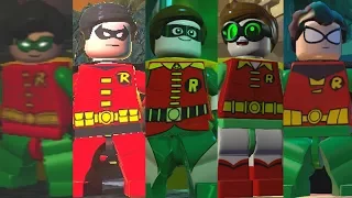 ALL Robin Suits in Lego Videogames (2008 - 2017)